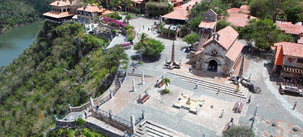 Panoramic view of Altos del Chavon